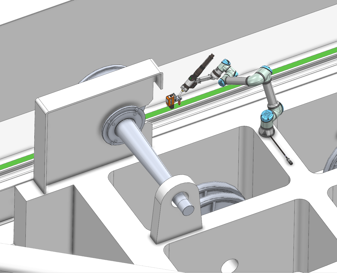 PAIRWELD field-deployable robotic welding system for crane-rail repair